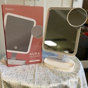 Fancii Aura Vanity Mirror in White